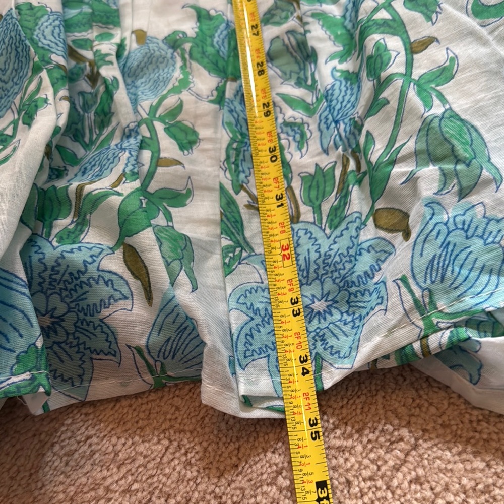 Calypso St. Barth Blue and White Halter Mini Dress - Picture 5 of 5
